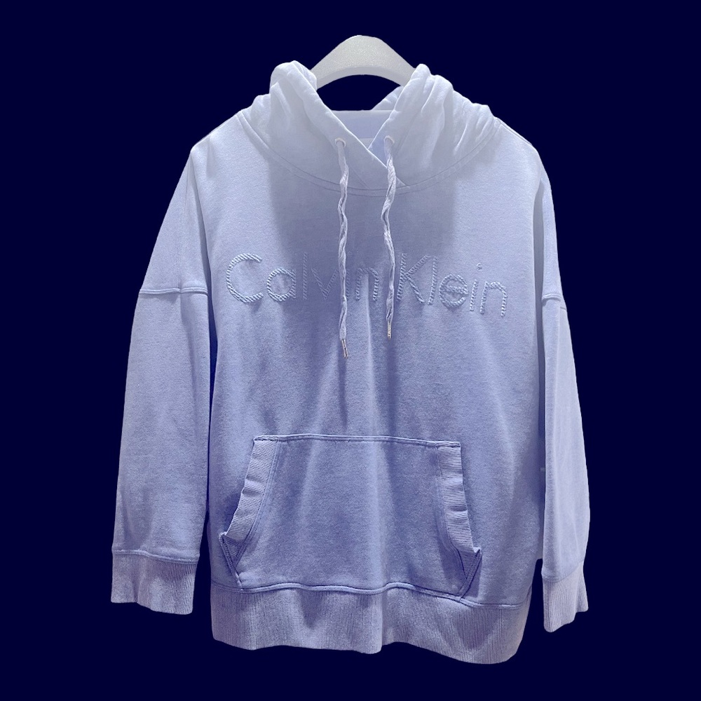 XL Calvin Klein, baby blue sweater